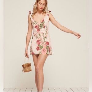 Reformation Carmensita Floral Mini Dress